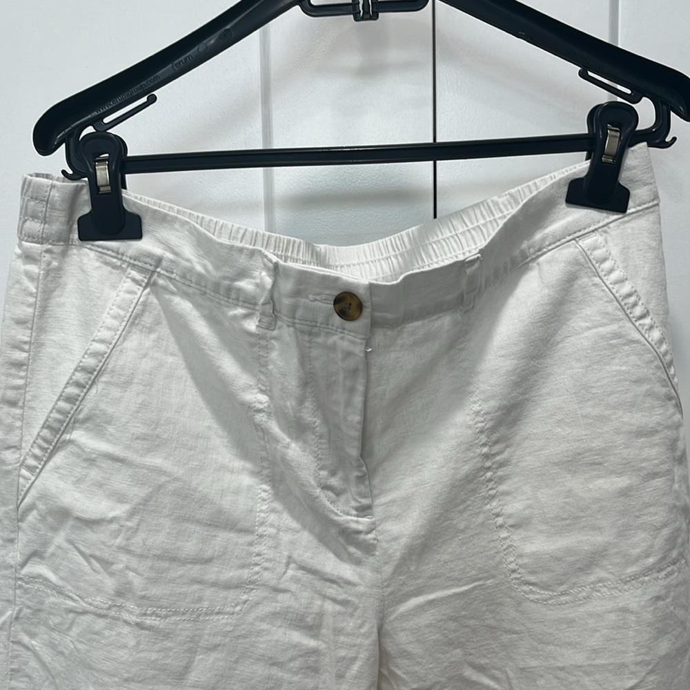 Talbots Linen Ankle Pants - Picture 3 of 4